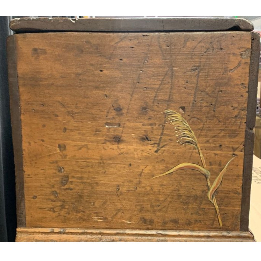 Antique Wood Trunk