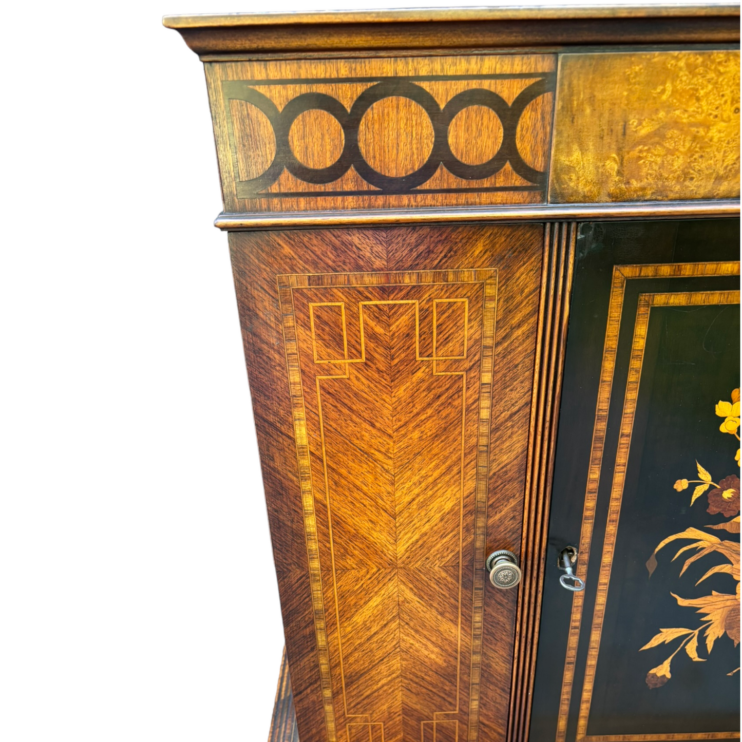 19th Century Classical Mahogany & Marquetry Gentlemen's Chest