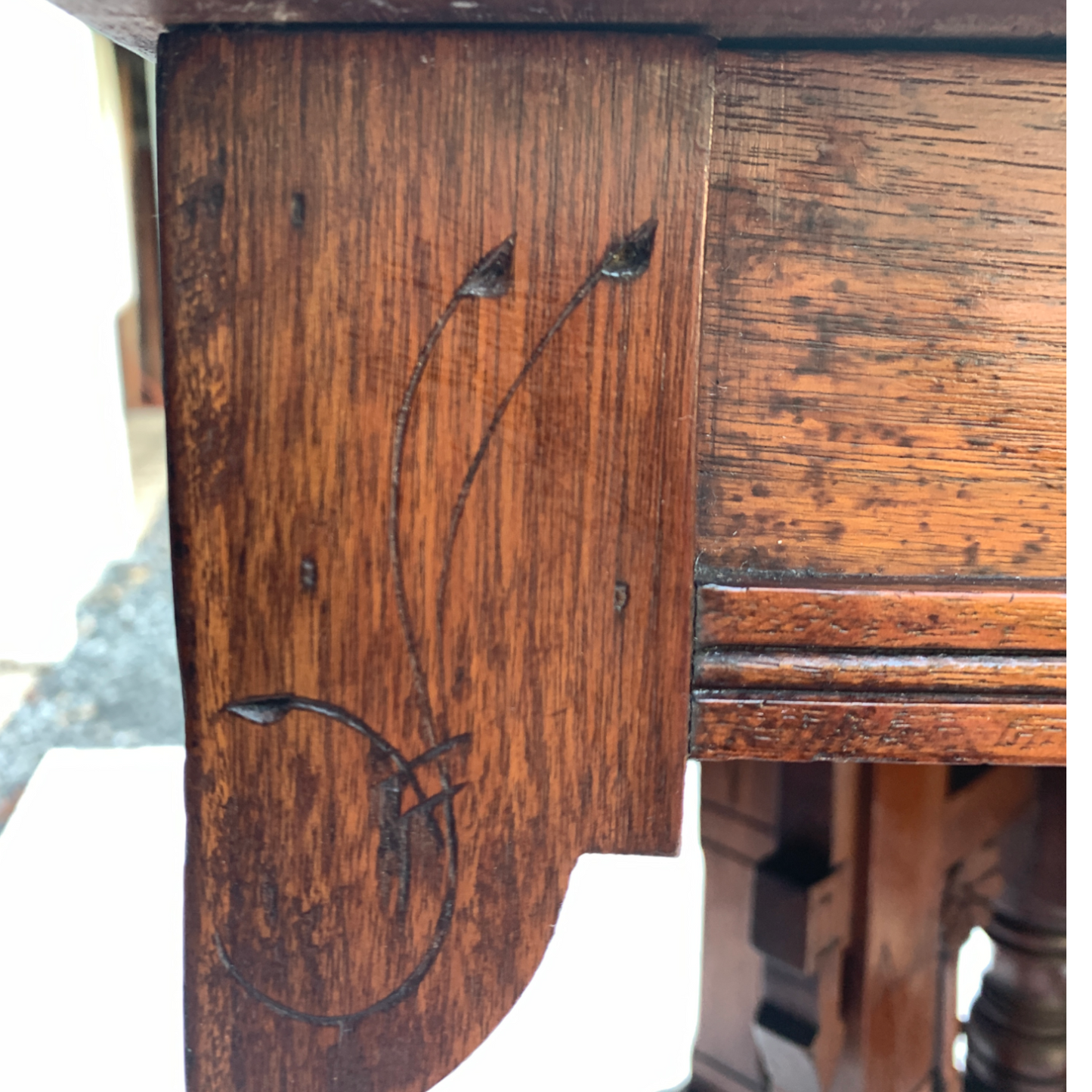 Antique Eastlake Parlor Table