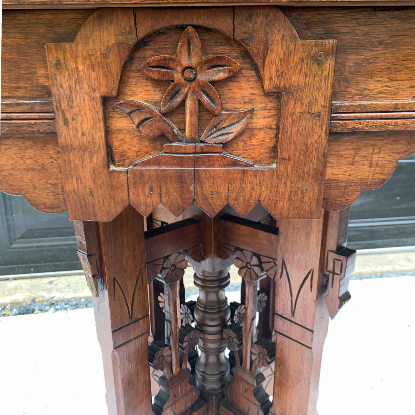 Antique Eastlake Parlor Table