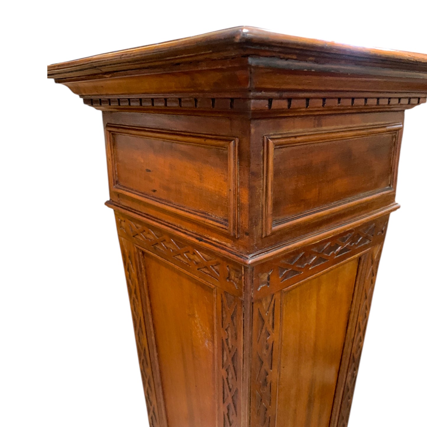 Vintage Sheraton Mahogany Pedestal