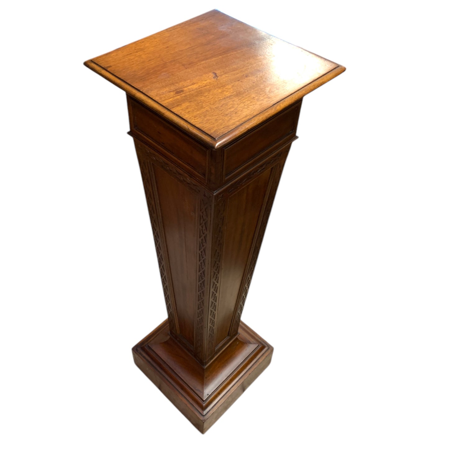 Vintage Sheraton Mahogany Pedestal