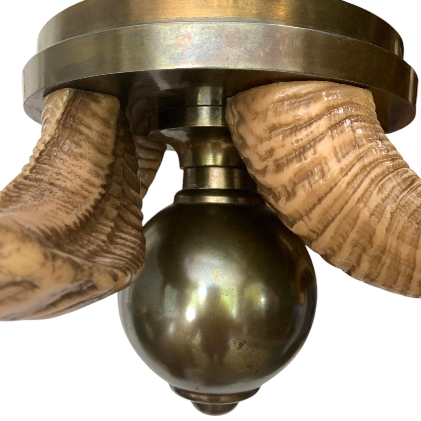 Ram's Horn Chandelier