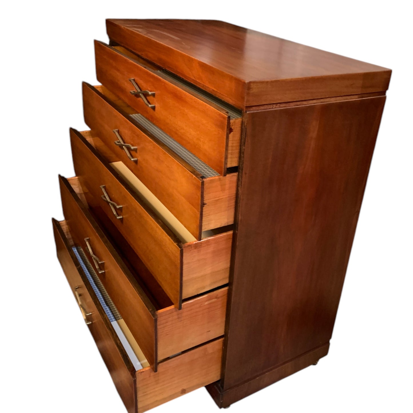 Vintage Mid Century Modern 5-Drawer Chest