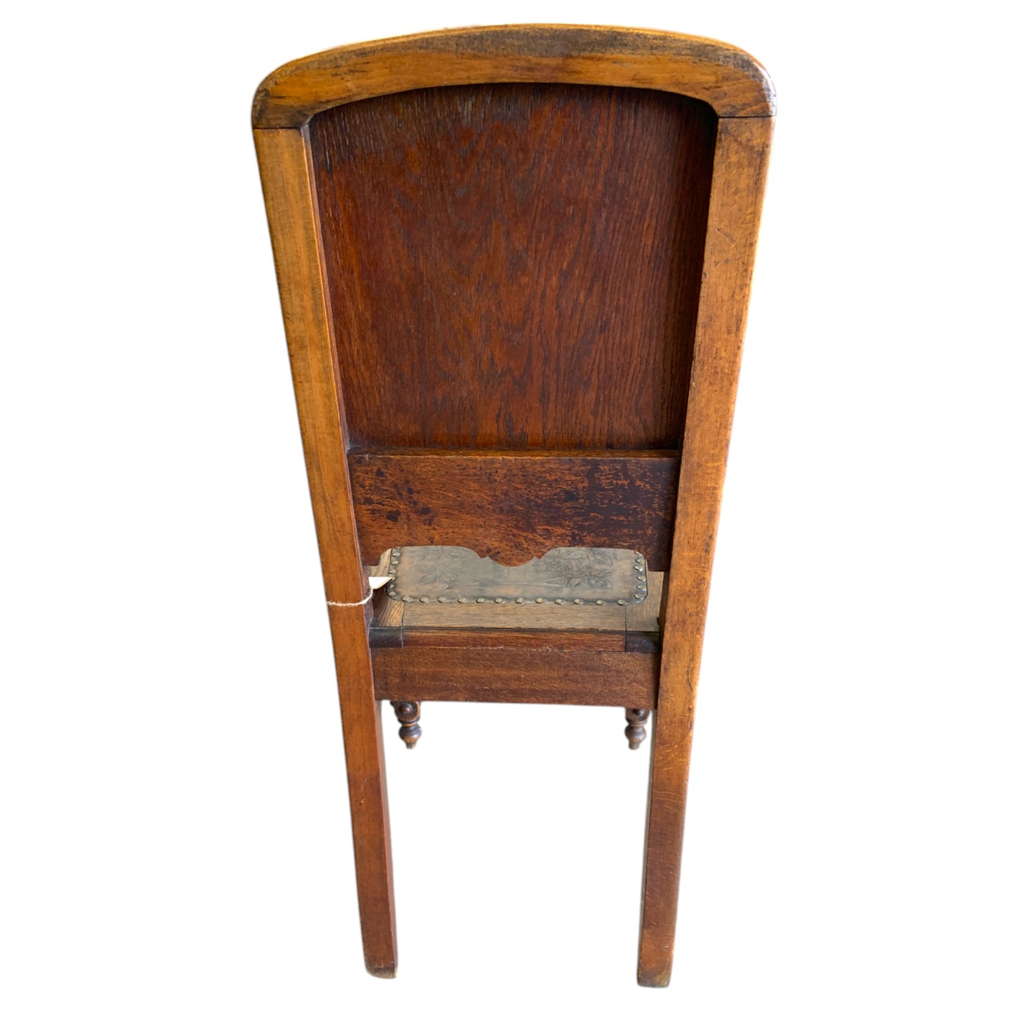 Antique Carved Oak Side Chair