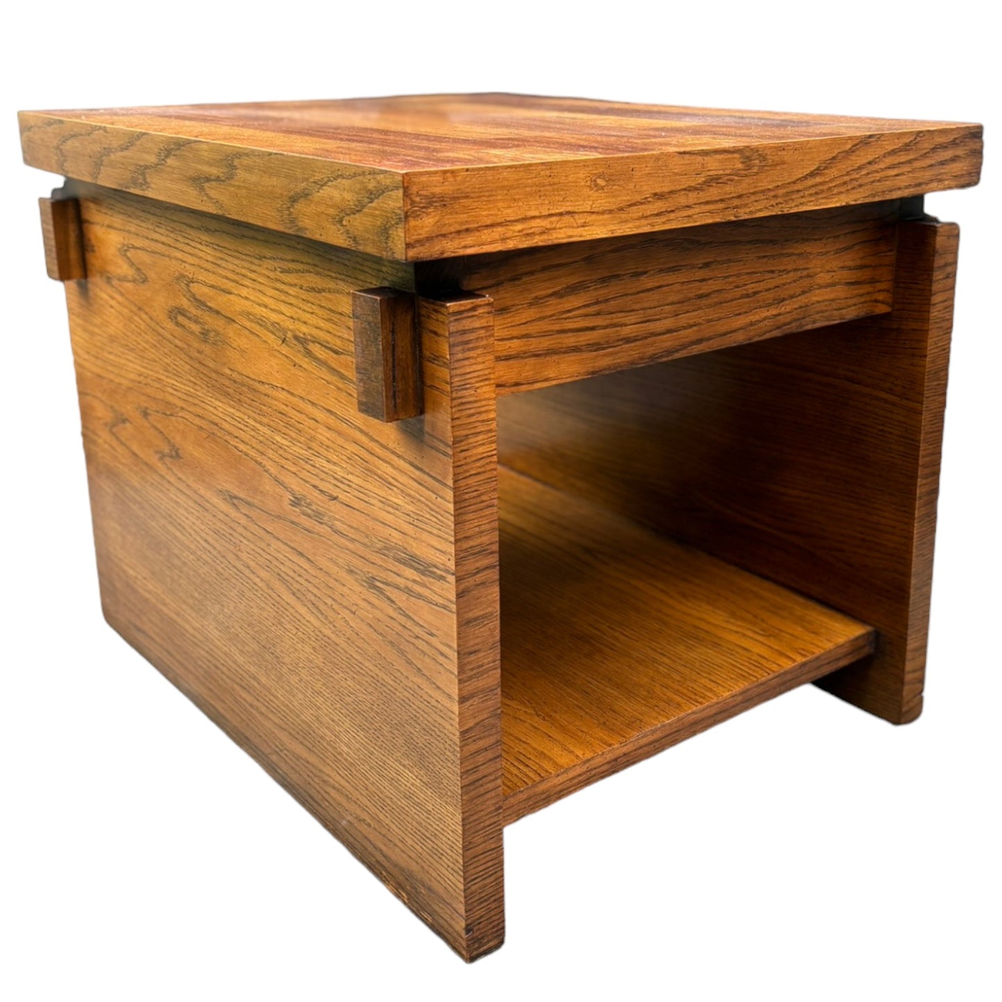 Vintage Lane Brutalist Side Table