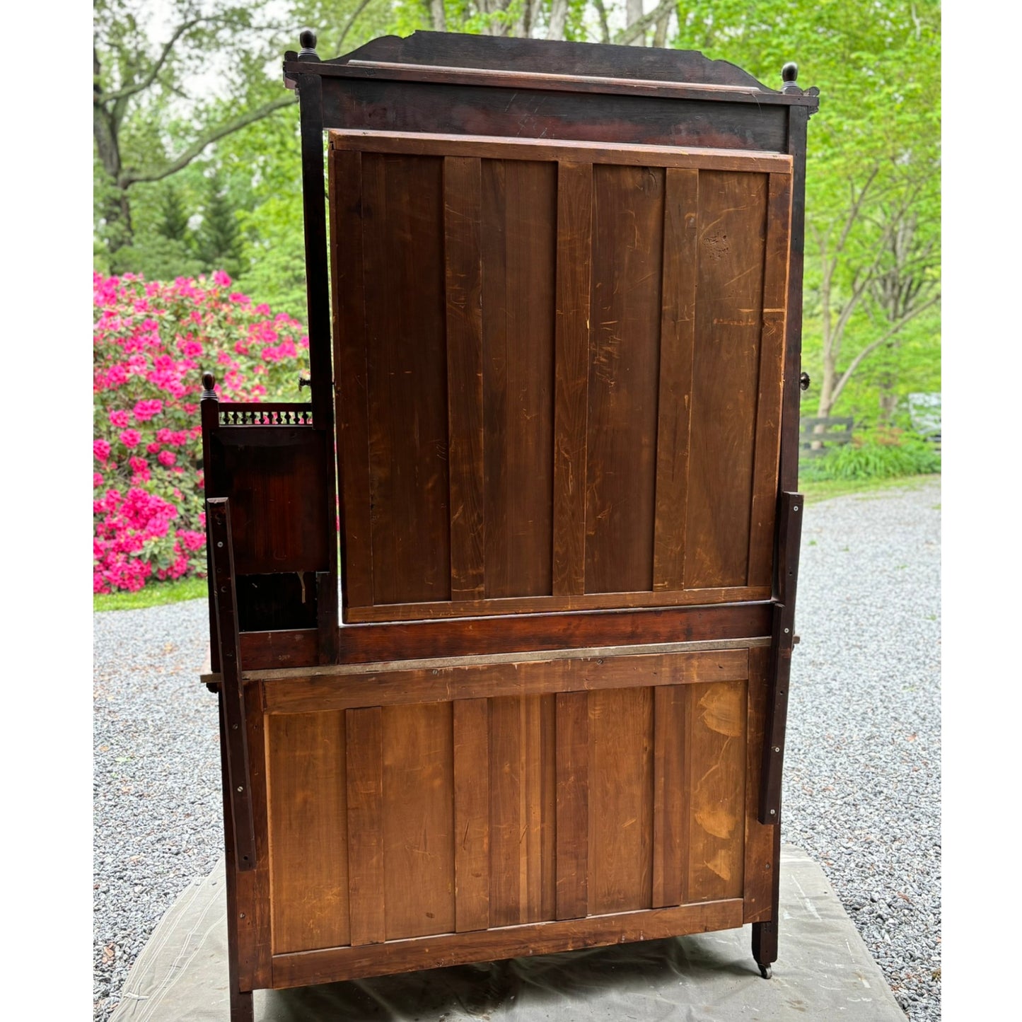 Antique Chest of Drawers with Mirror