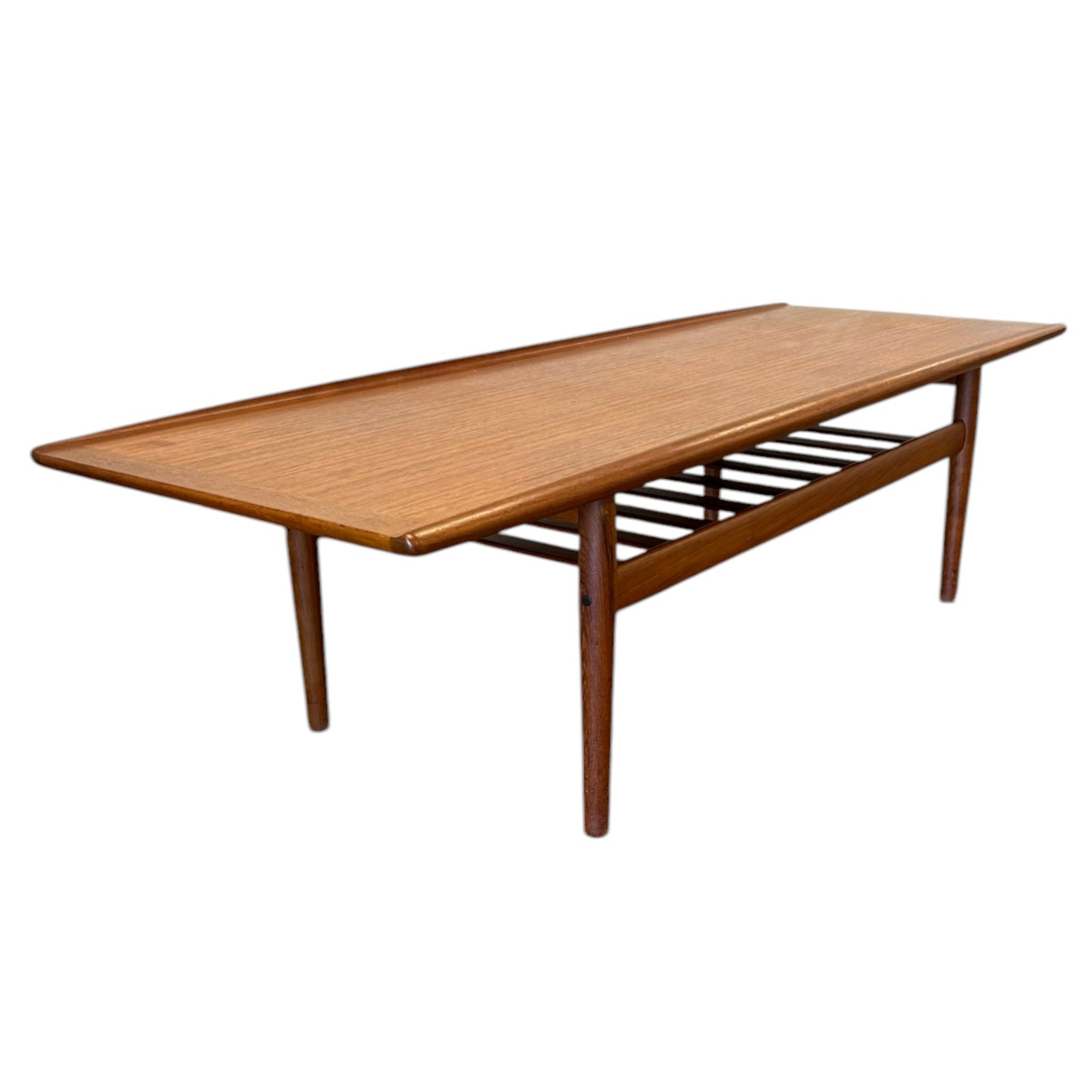 Vintage Danish Mid Century Modern Surfboard Coffee Table
