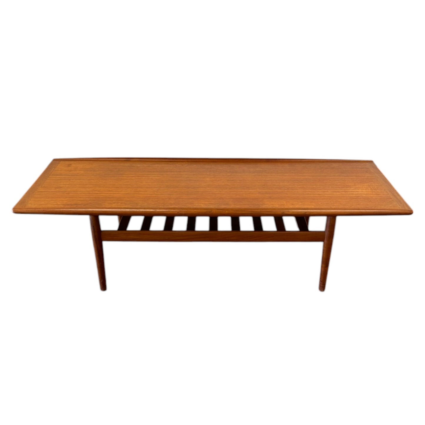 Vintage Danish Mid Century Modern Surfboard Coffee Table
