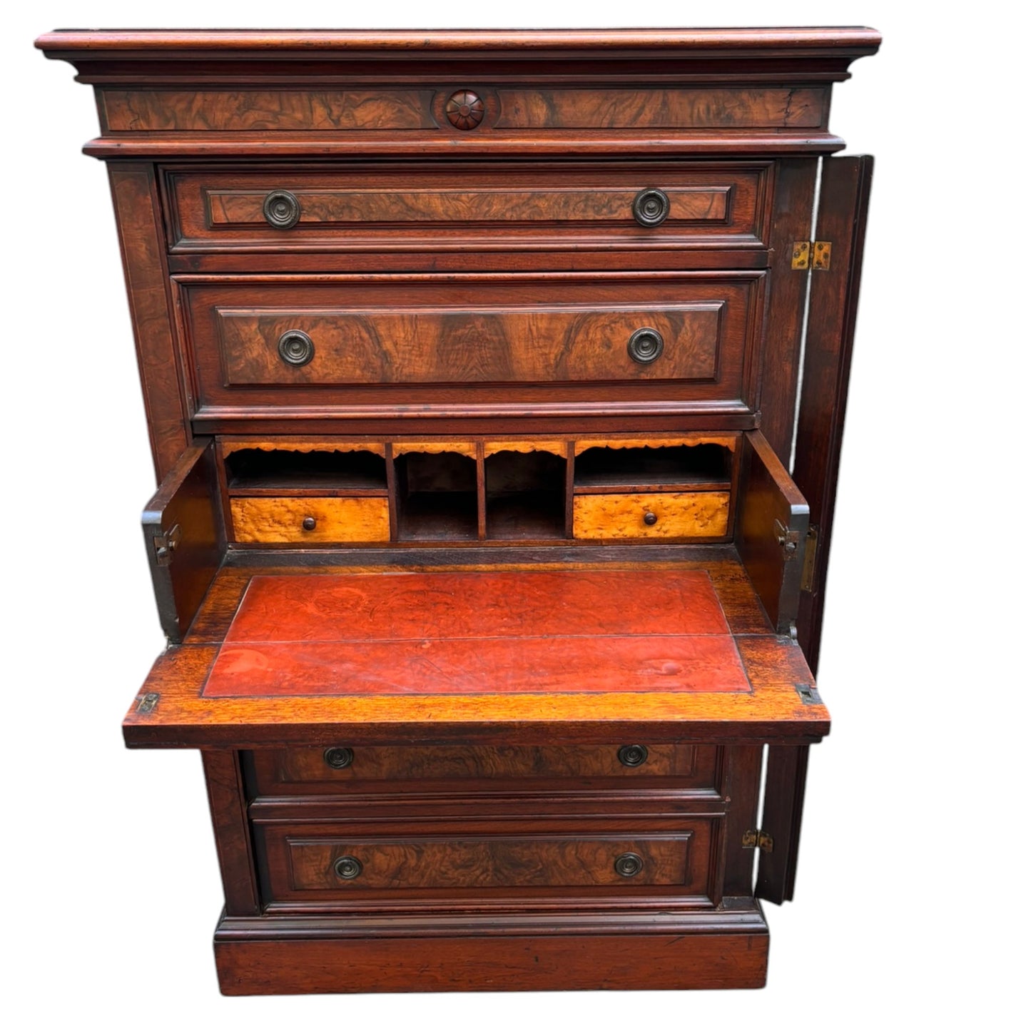 Antique Tall Butler's Chest