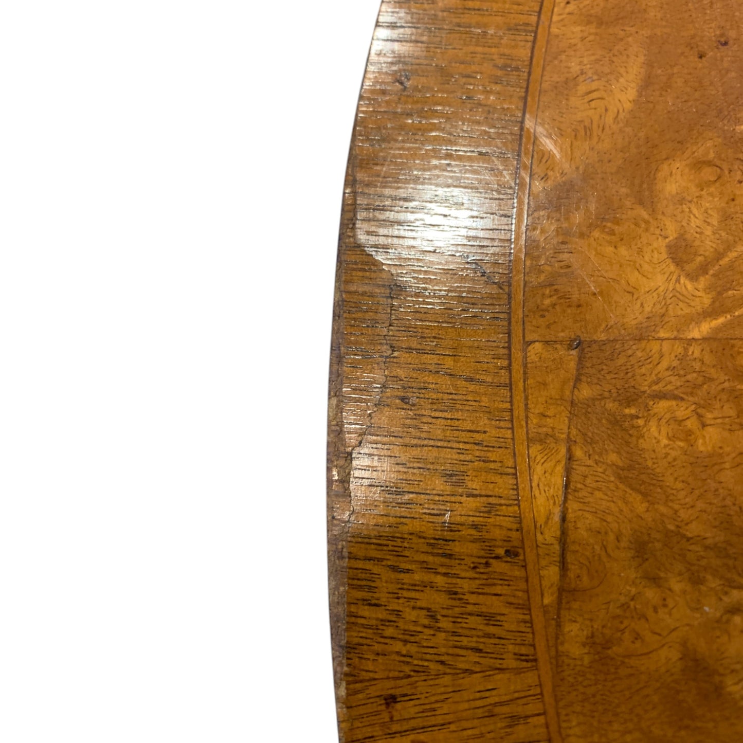 Georgian Style Walnut Drum-Form Revolving Book Stand