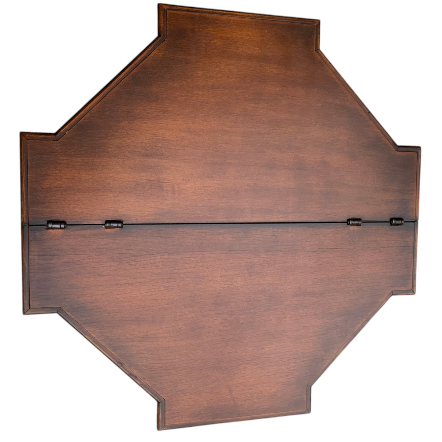 Unique Mid Century Octagonal Rotating Cabinet