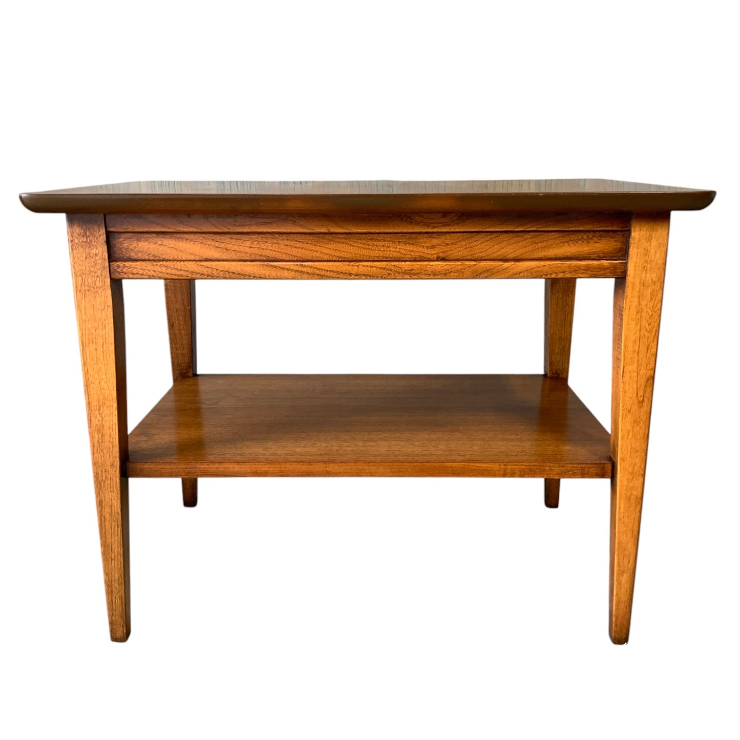 Mid Century Modern Lane Burl Side Table