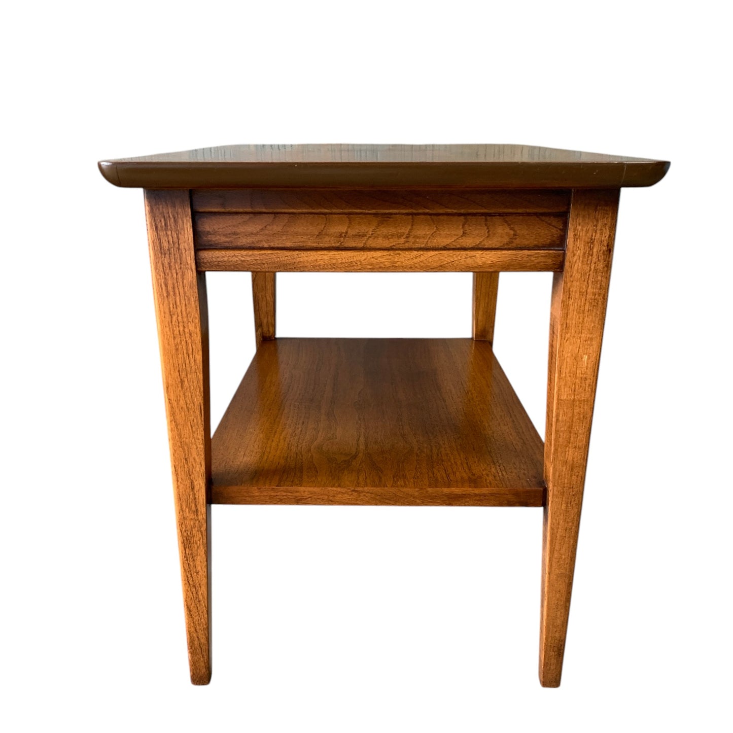Mid Century Modern Lane Burl Side Table