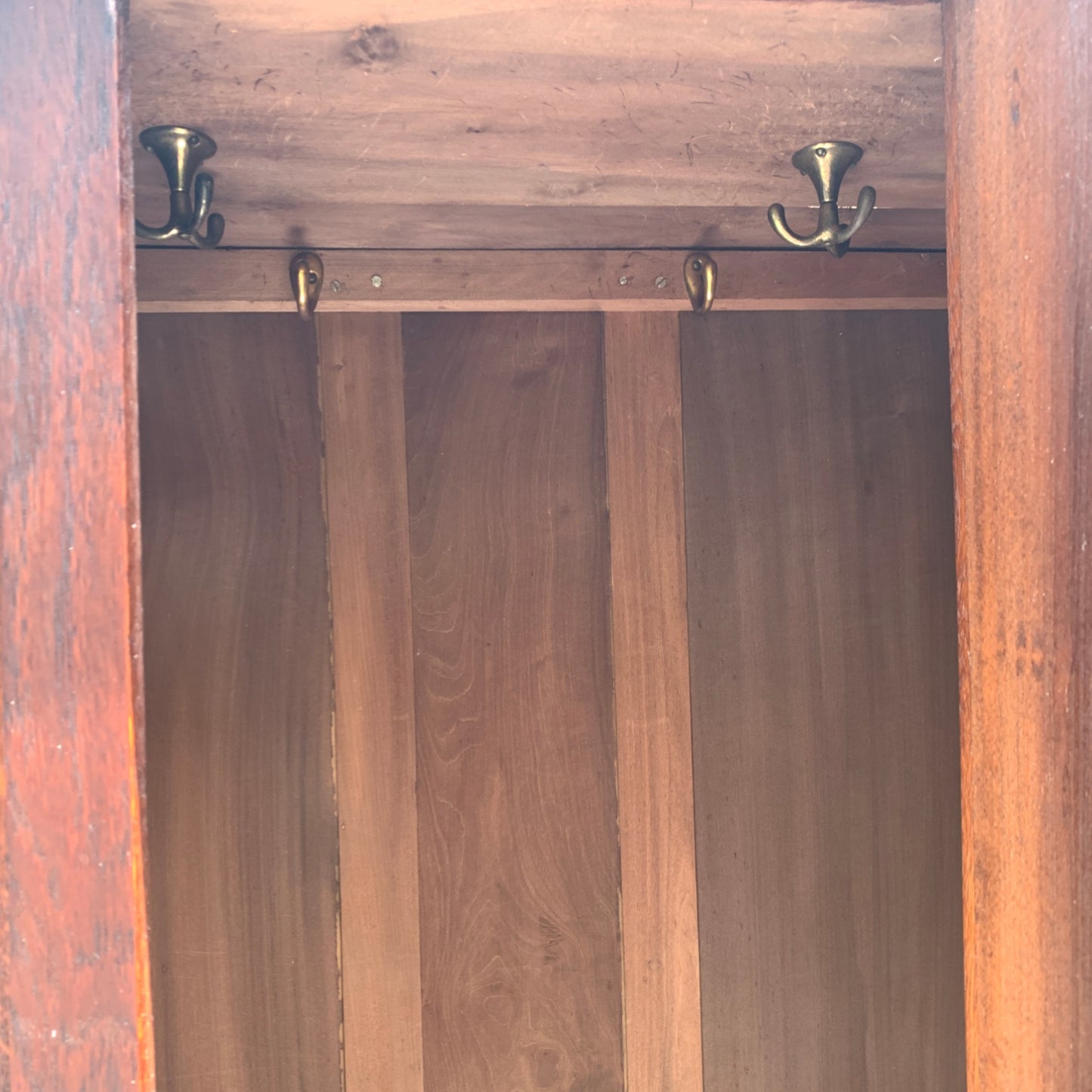 Antique English Arts & Crafts Wardrobe