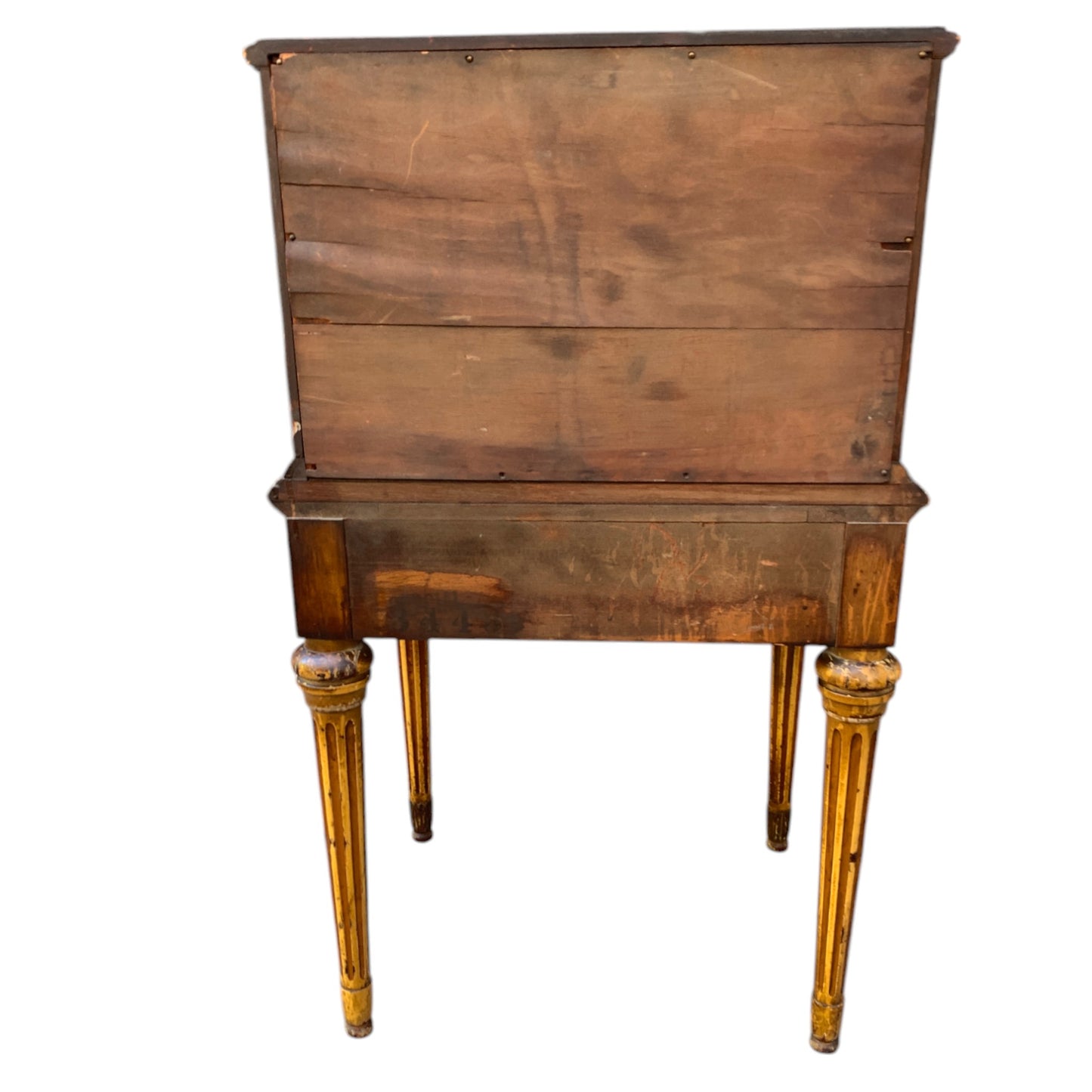 Antique Louis XVI Style Bonheur du Jour Writing Chest