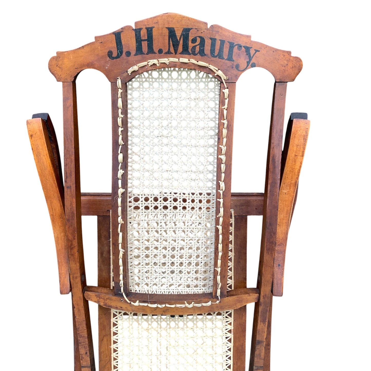 Mid 19th Century Steamship Folding Deck Chair