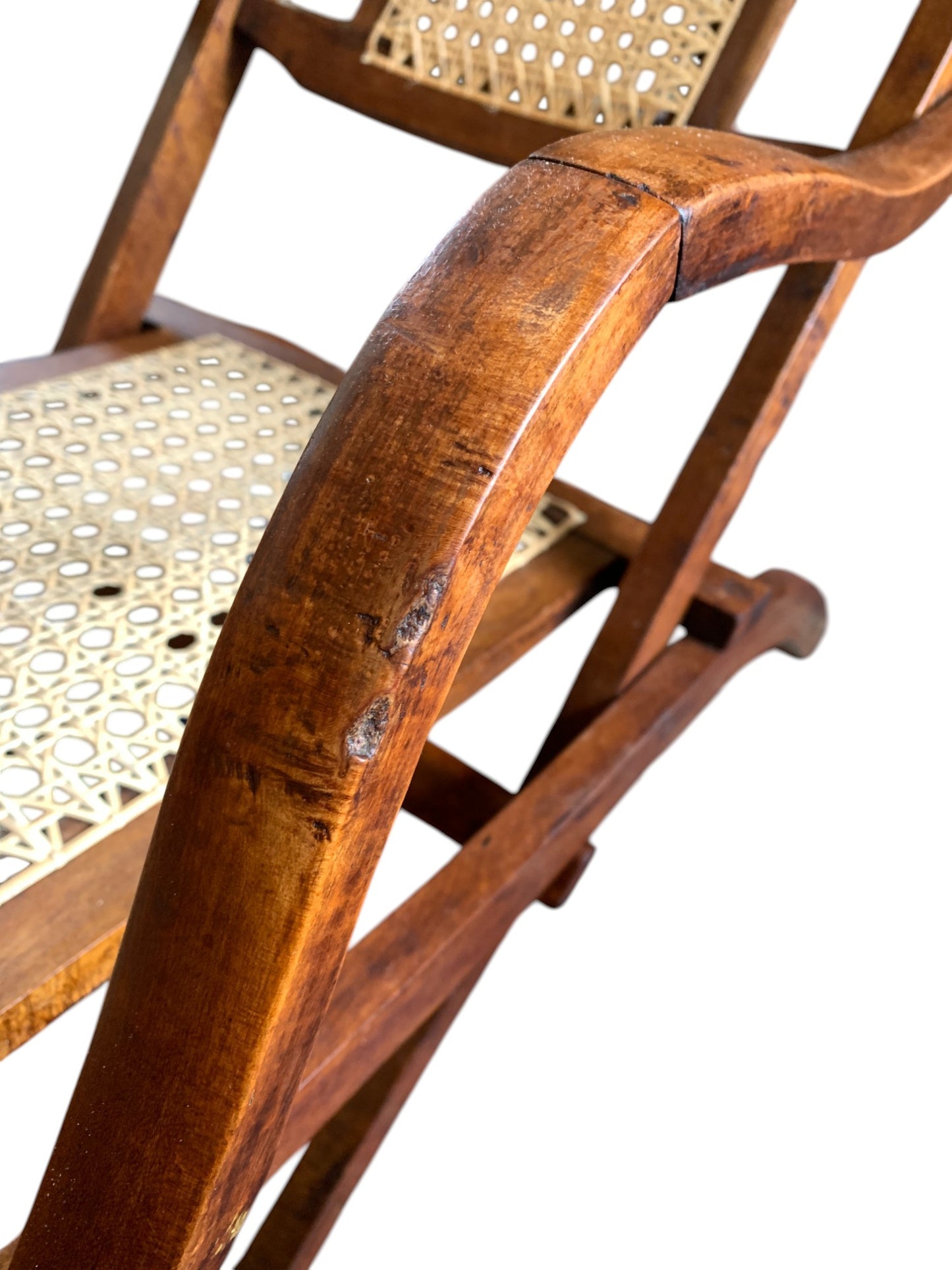 Mid 19th Century Steamship Folding Deck Chair