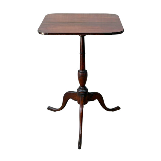 Antique Circa 1805 Federal Cherry Candlestand