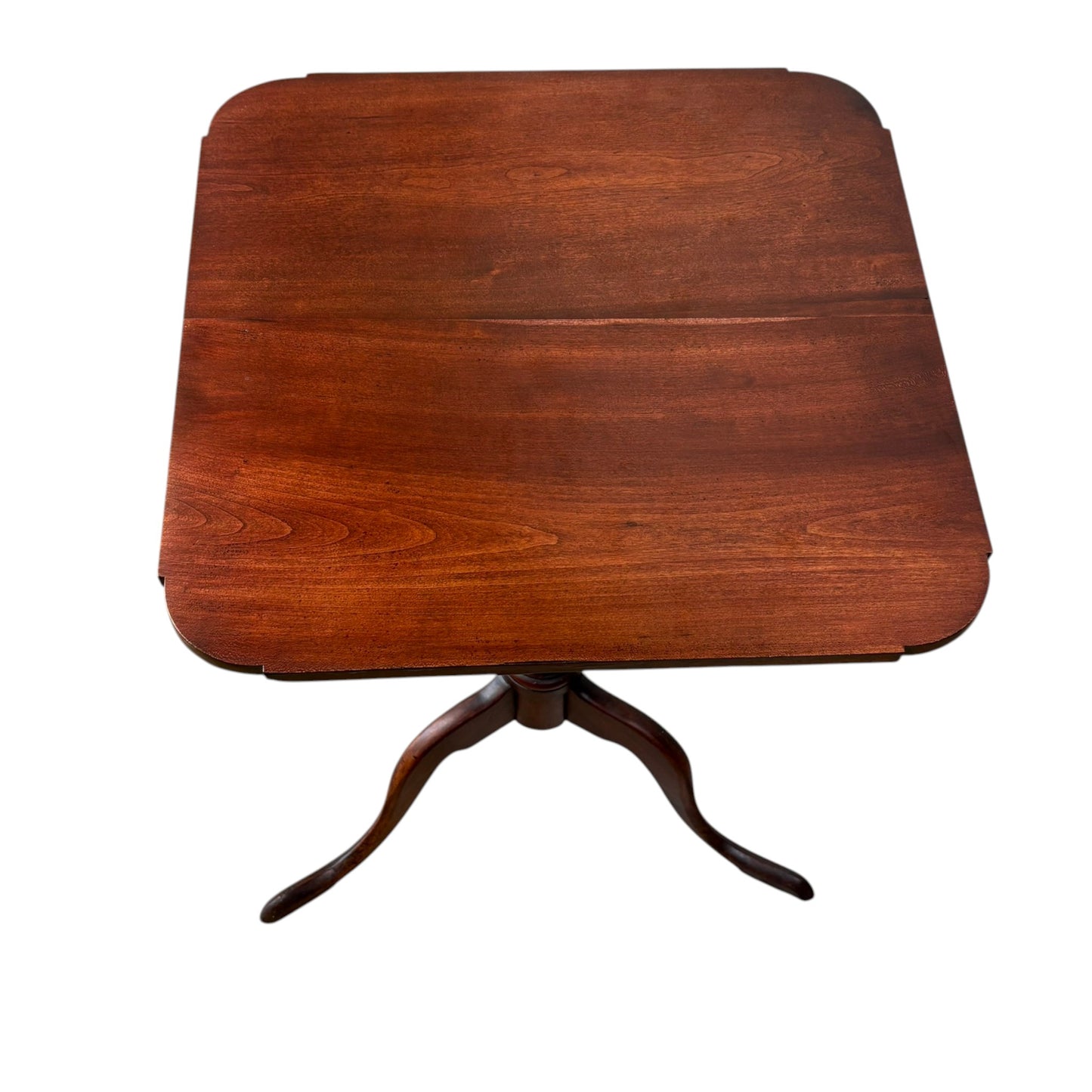 Antique Circa 1805 Federal Cherry Candlestand