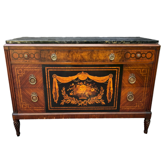 19th Century Classical Double Dresser