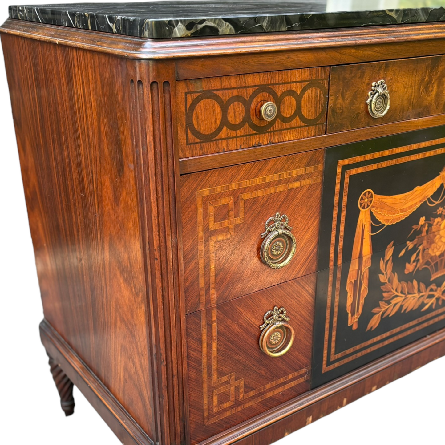 19th Century Classical Double Dresser