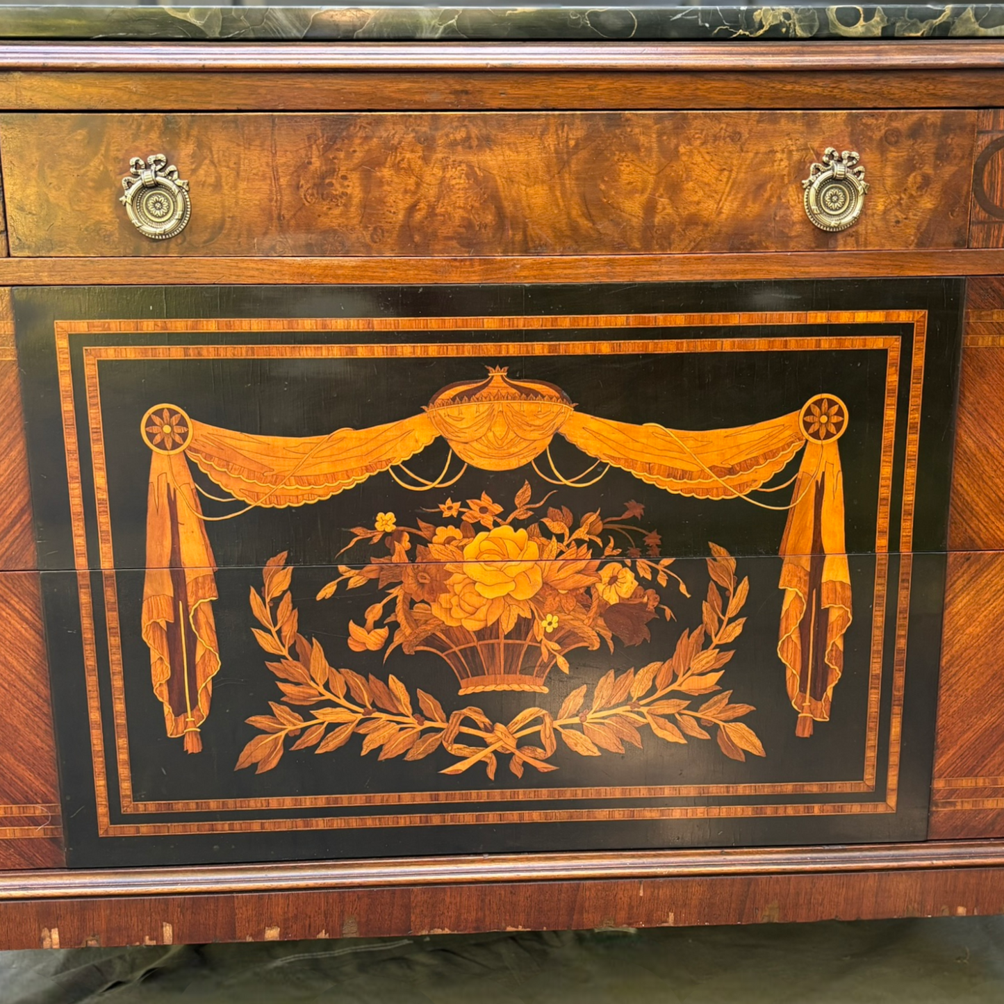 19th Century Classical Double Dresser