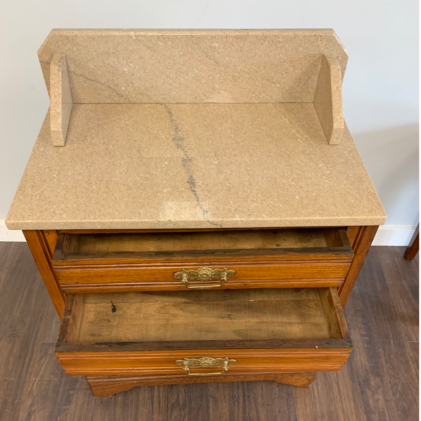 Antique Washstand with Marble Top