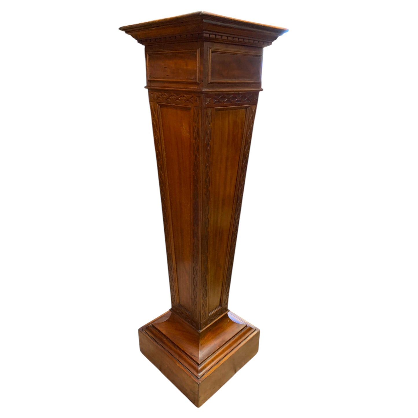 Vintage Sheraton Mahogany Pedestal