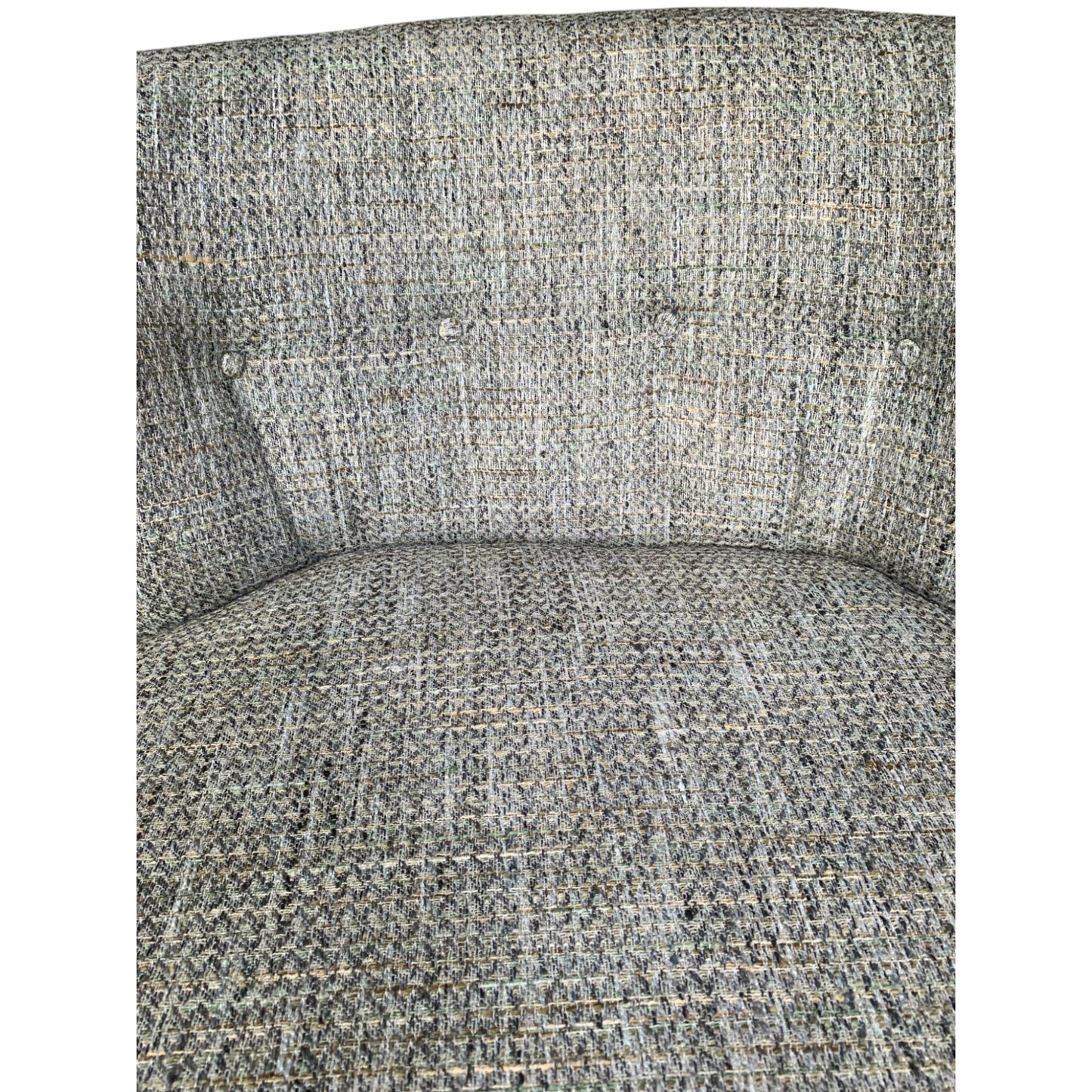 Vintage Kroehler Mid Century Modern Swivel Lounge Chair