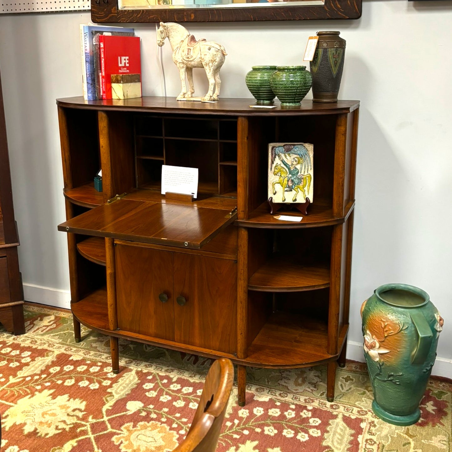 Mid Century Modern Style Bookcase