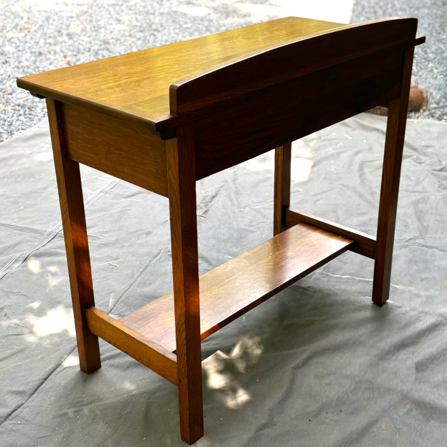 Limbert Mission Oak Arts & Crafts Writing Desk