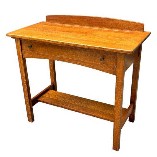 Limbert Mission Oak Arts & Crafts Writing Desk