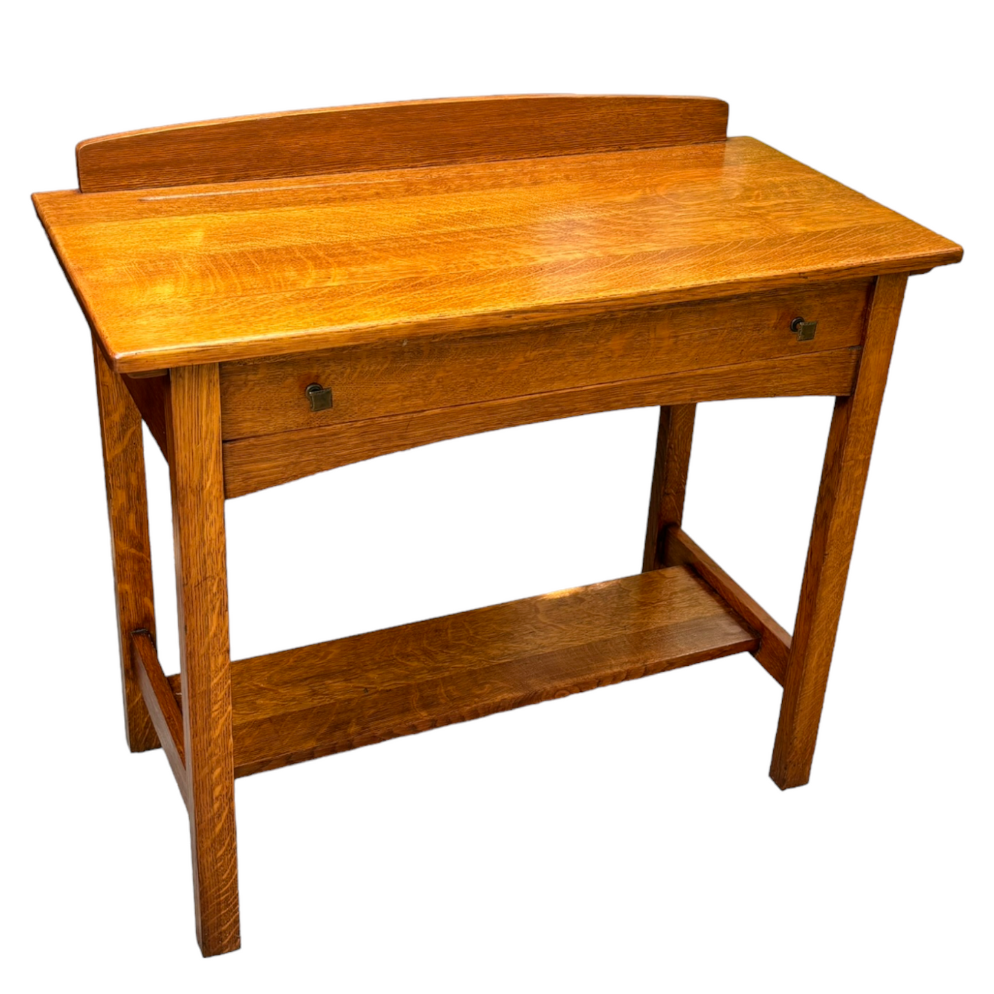 Limbert Mission Oak Arts & Crafts Writing Desk