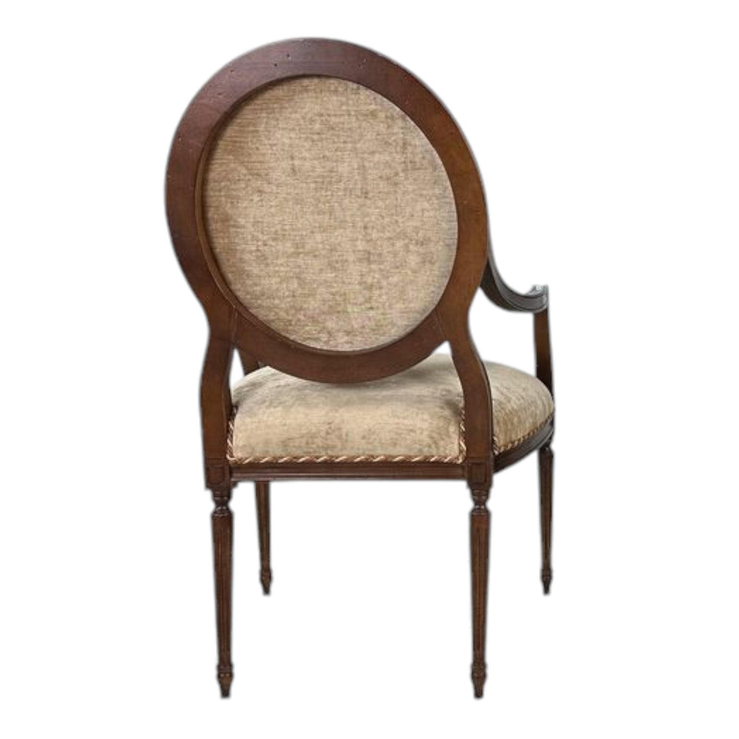 Louis XVI Style Cameo Back Fauteuil Armchairs