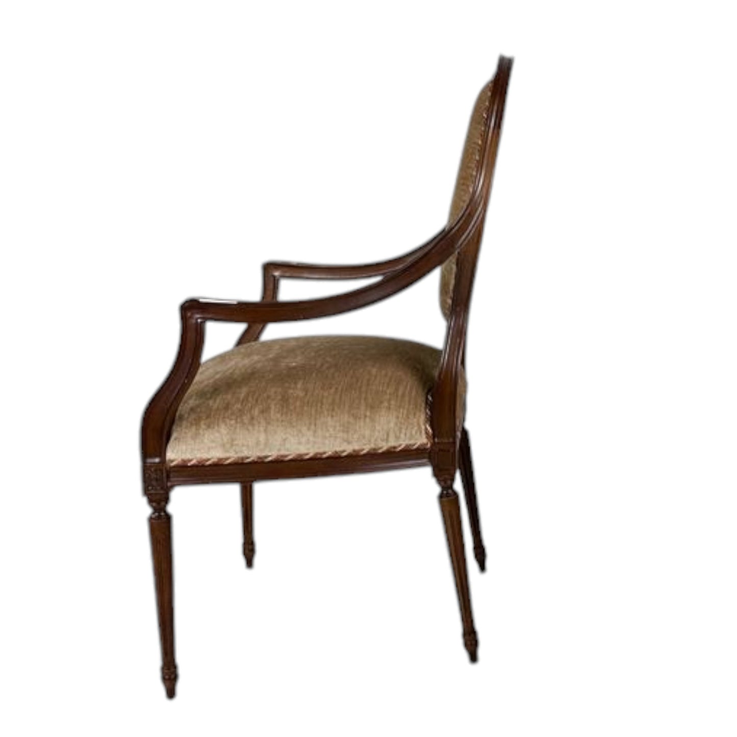 Louis XVI Style Cameo Back Fauteuil Armchairs