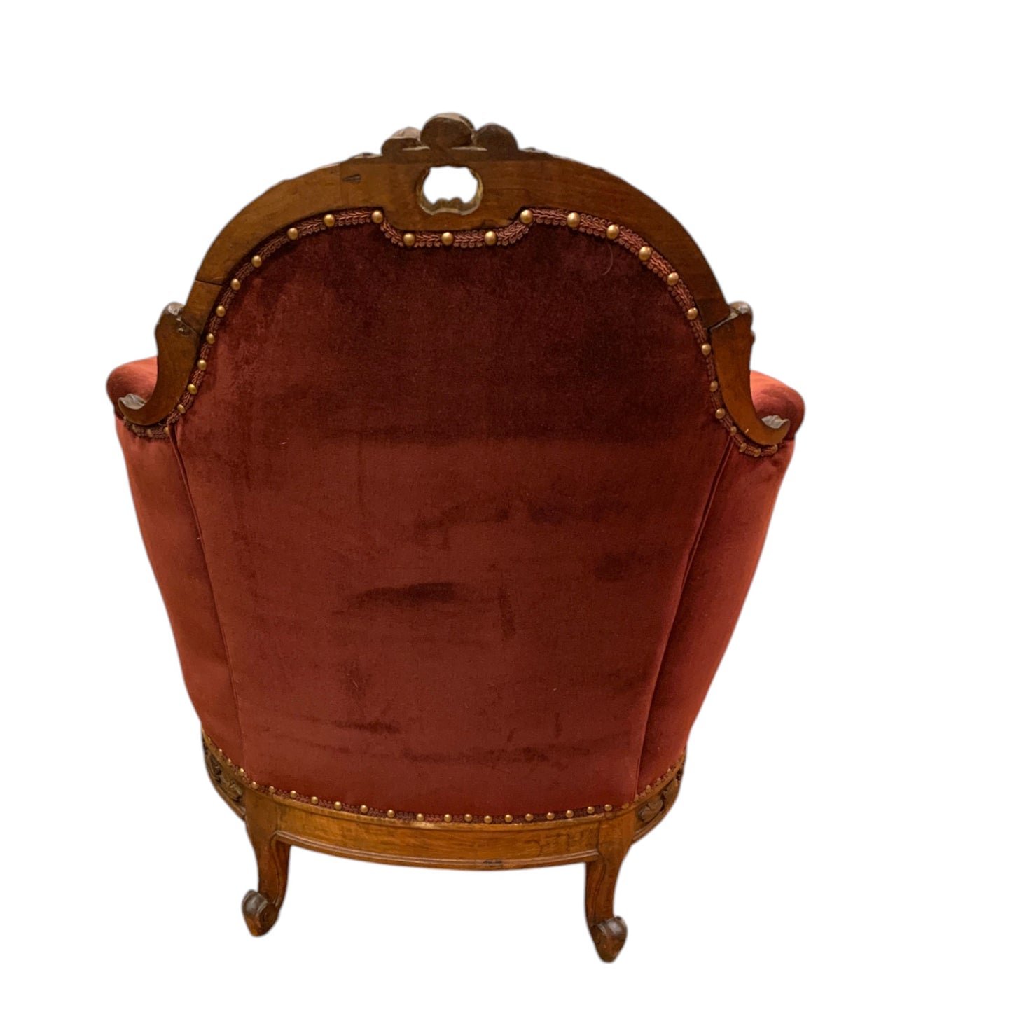 Antique Victorian Bergère Chair