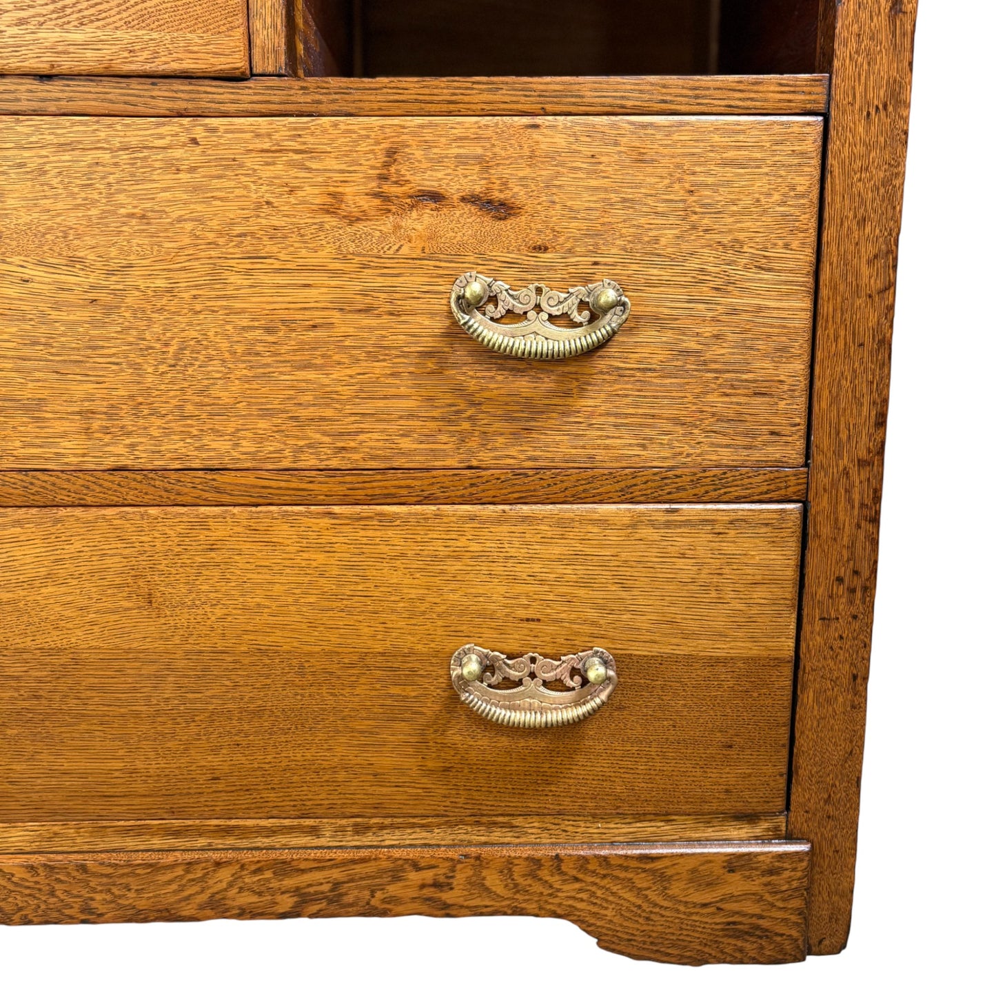 Antique Oak Arts & Crafts Style Sideboard