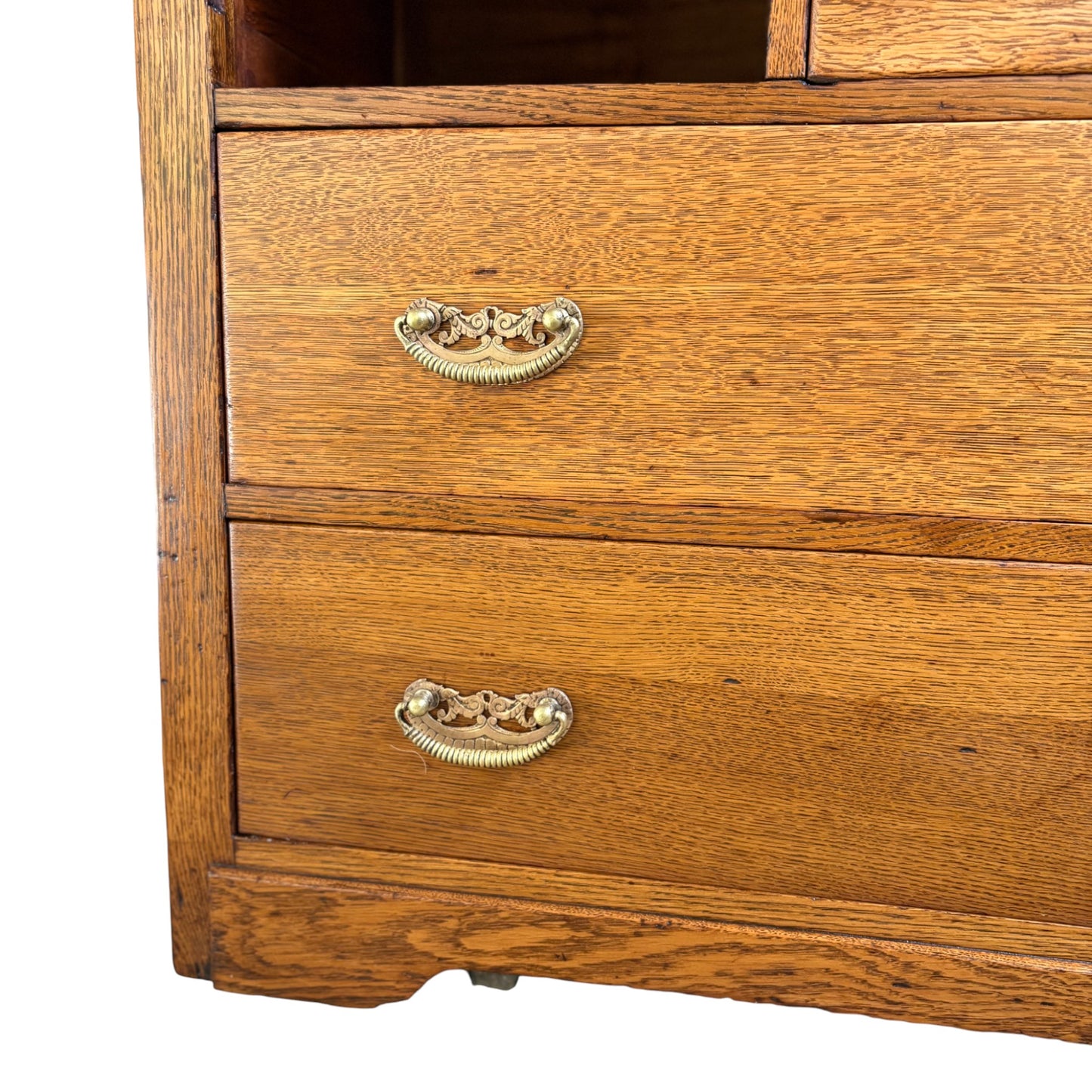 Antique Oak Arts & Crafts Style Sideboard