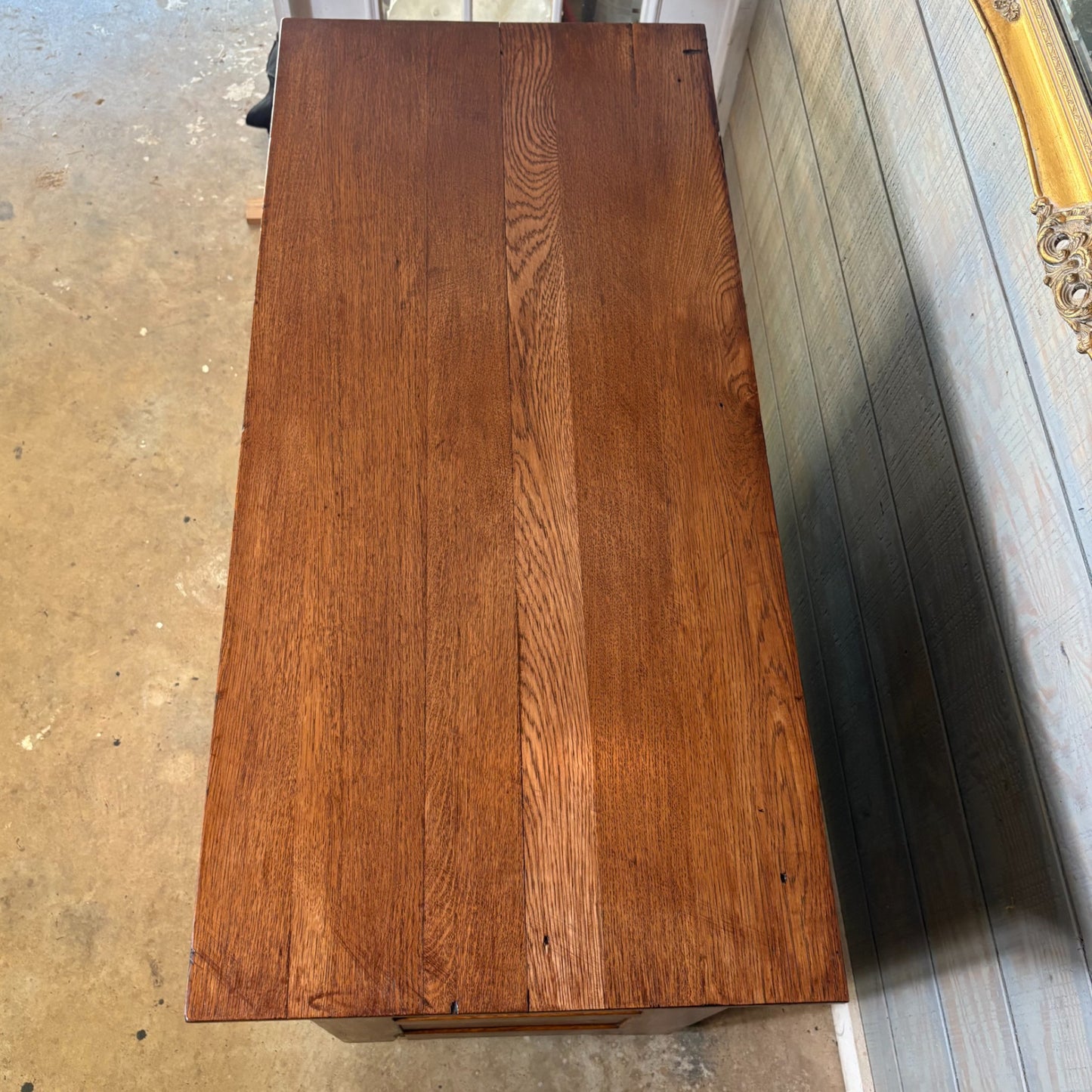 Antique Oak Arts & Crafts Style Sideboard