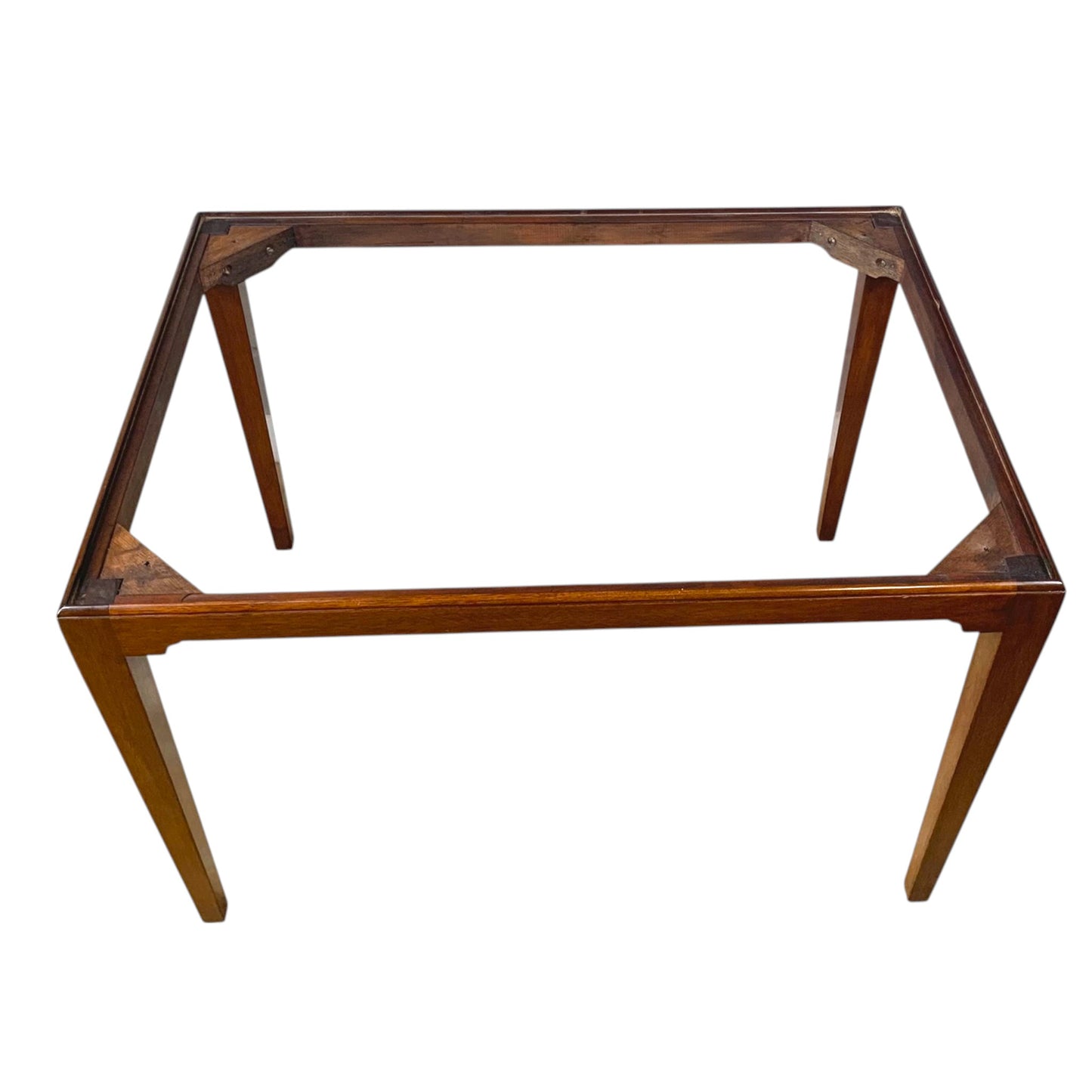 Antique English Slant Front Mahogany Desk on Stand