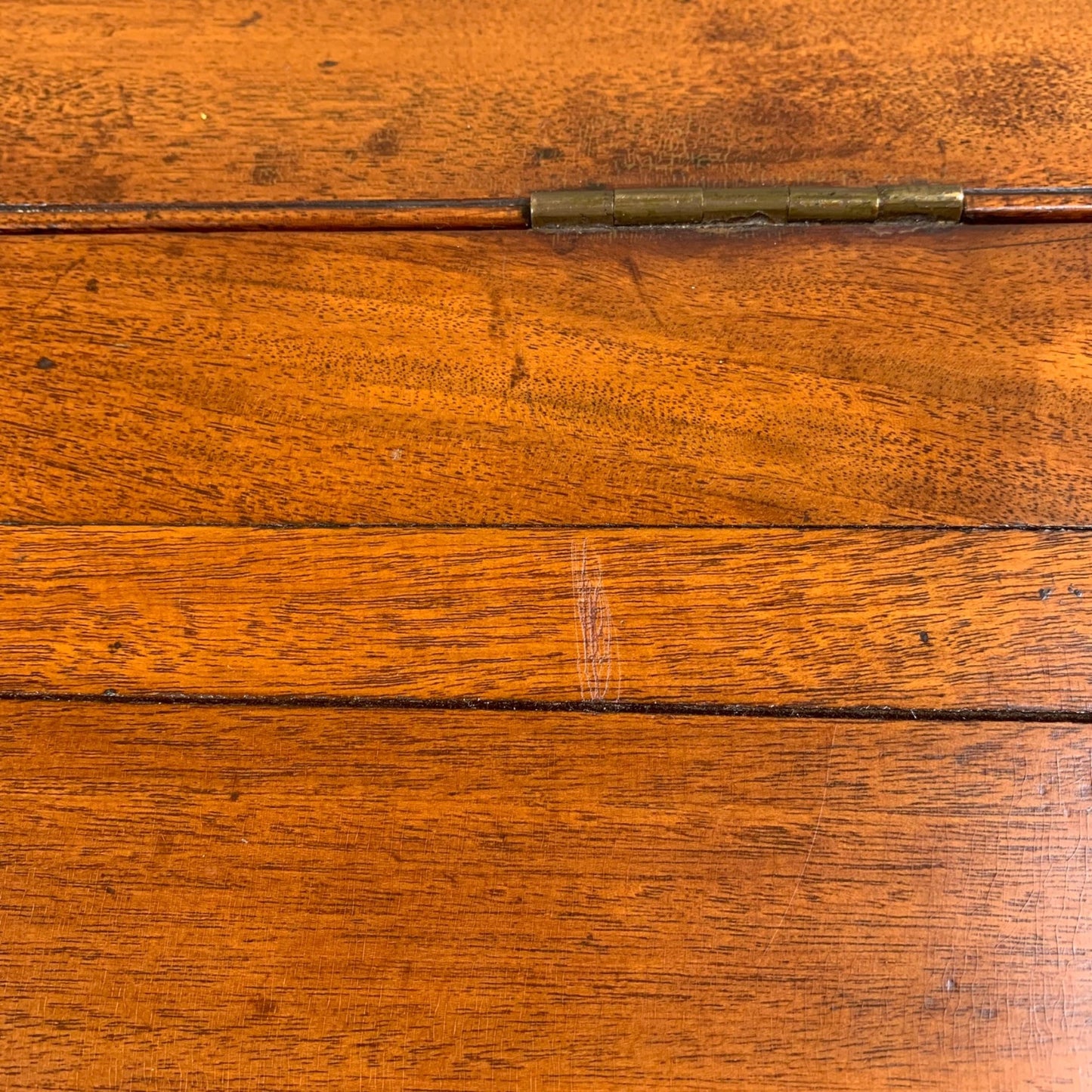 Antique English Slant Front Mahogany Desk on Stand