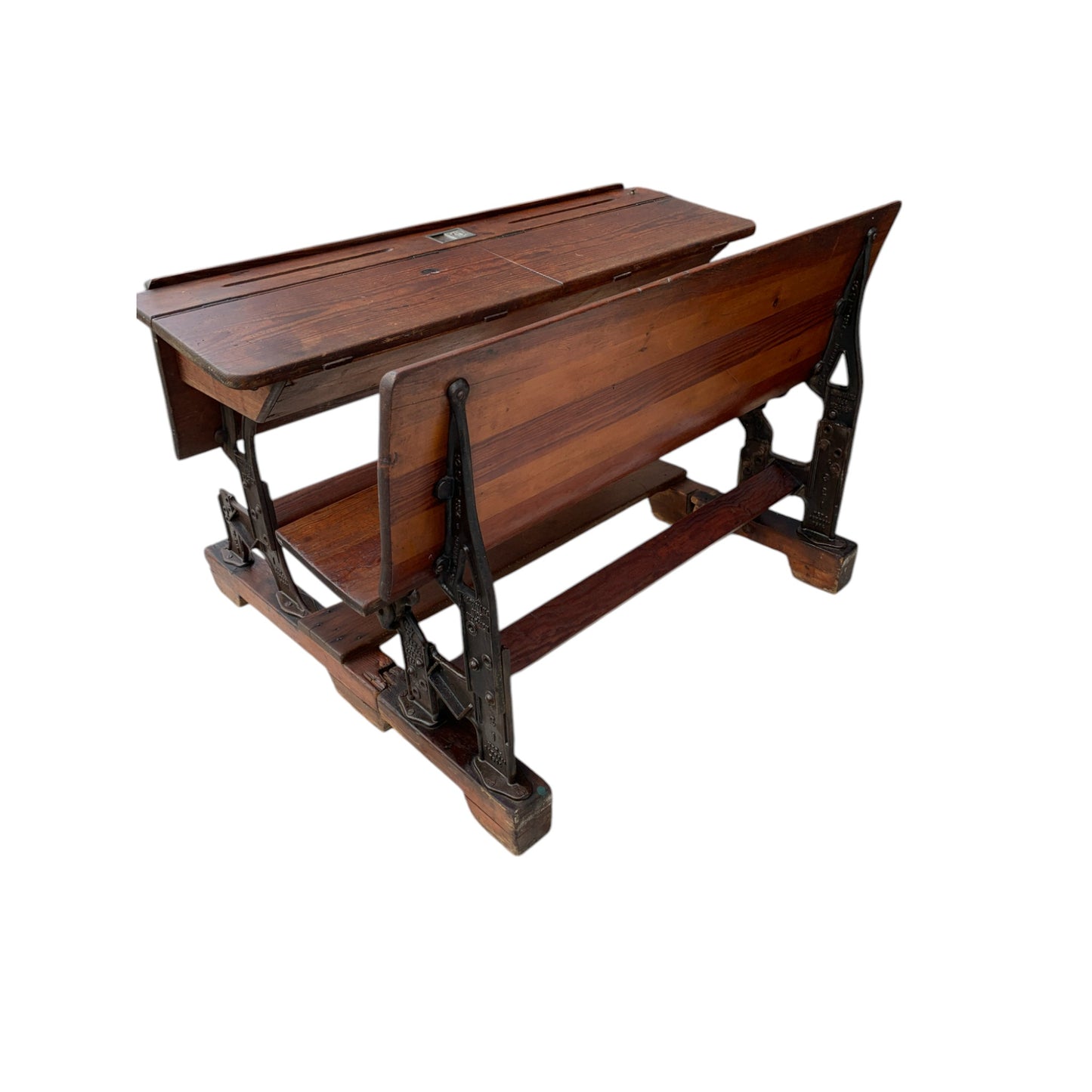 19th Century German Double School Desk