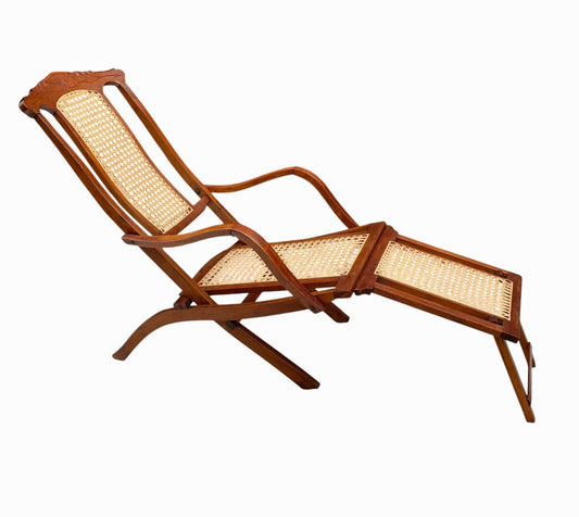 Mid 19th Century Steamship Folding Deck Chair