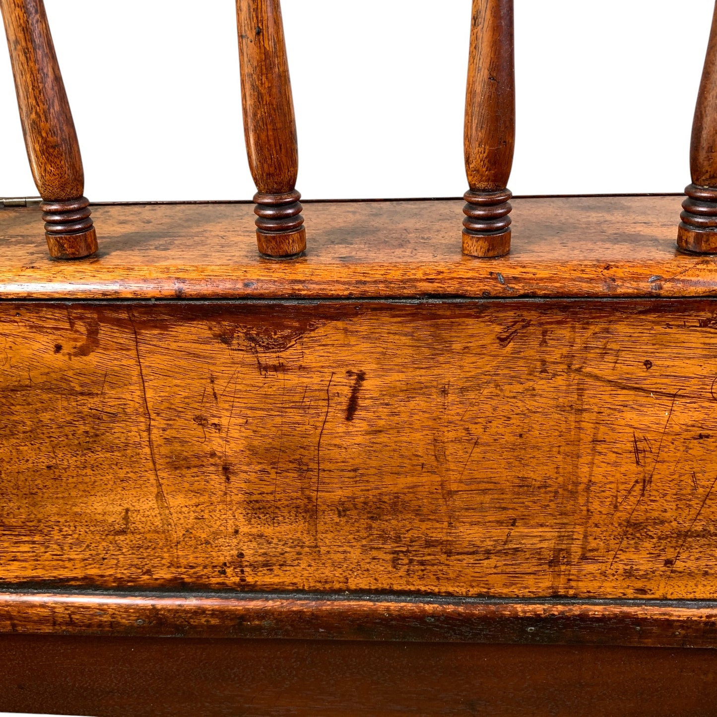 Pennsylvania Walnut Slant Front Desk on Framed Base