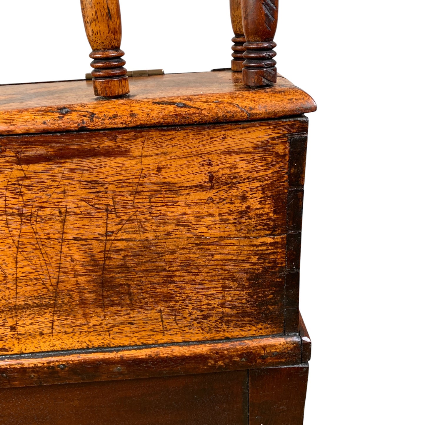 Pennsylvania Walnut Slant Front Desk on Framed Base