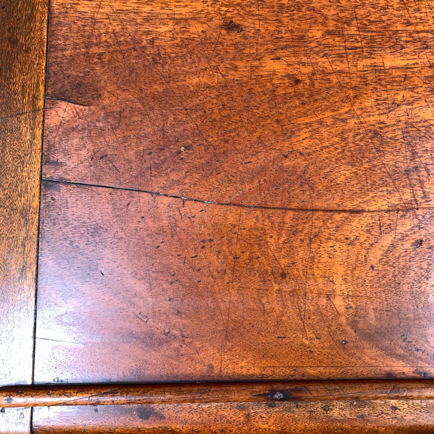 Pennsylvania Walnut Slant Front Desk on Framed Base