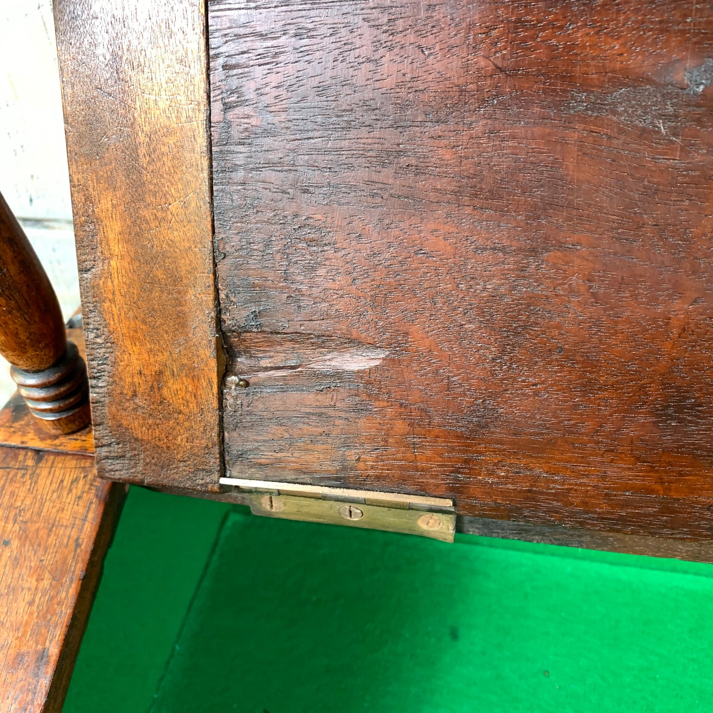 Pennsylvania Walnut Slant Front Desk on Framed Base