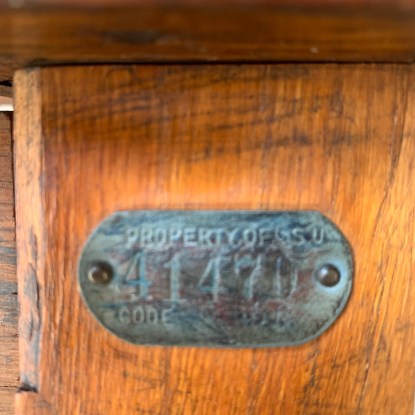 Antique Library Table from Louisiana State University